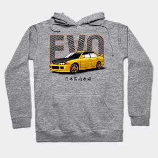 JDM car Mitsubishi Lancer evo Hoodie